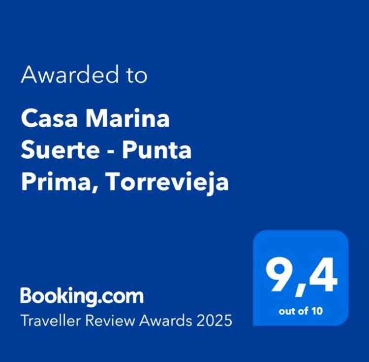 Casa Marina Suerte - Punta Prima, Torrevieja Διαμέρισμα Αλικάντε Εξωτερικό φωτογραφία